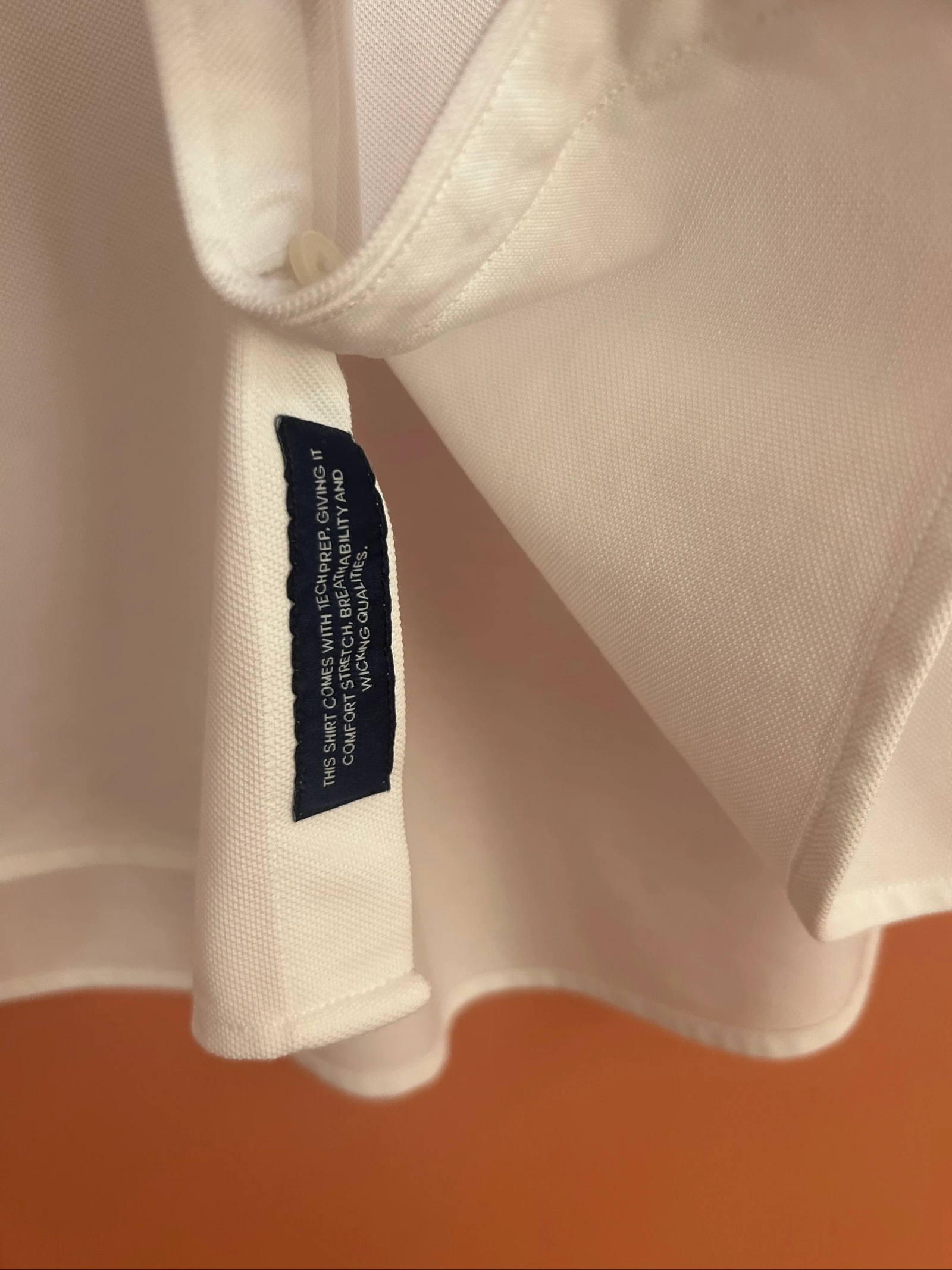 Lot 2 chemises blanches GANT Tech Prep Piqué – Taille L (41/42) – photo 5